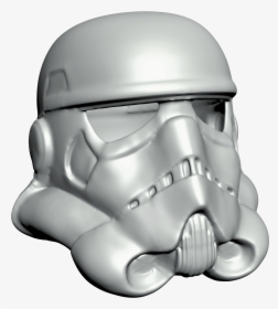 Stormtrooper Helmet Free 3d Model - Illustration, HD Png Download, Free Download