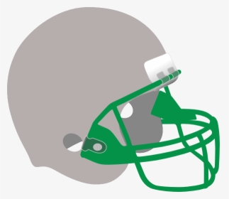 Silver And Green Helmet Svg Clip Arts - Clip Art Pink Football Helmet, HD Png Download, Free Download