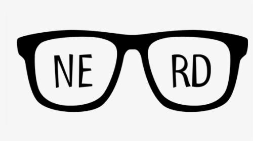 Nerd Logo Glasses Geek, HD Png Download, Free Download