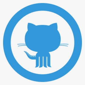 Github Logo Png - Github Icon Blue Png, Transparent Png, Free Download