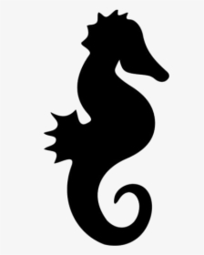Transparent Seahorse Clipart, Seahorse Png Image - Silhouette Sea Life Clipart, Png Download, Free Download