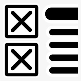 Checkbox Computer Icons Check - Check Box X, HD Png Download, Free Download