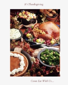 Thanksgiving Dinner Menu, Thanksgiving Blessings, Thanksgiving - Huge Thanksgiving Dinner, HD Png Download, Free Download