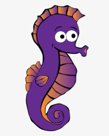 Sea Horse Cartoon Png, Transparent Png, Free Download