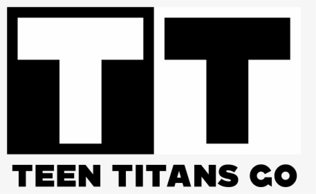 Teen Titans Co Black Text Black And White Font Logo - Text Font Cartoon Network, HD Png Download, Free Download