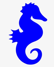 Blue Sea Horse Clip Art, HD Png Download, Free Download