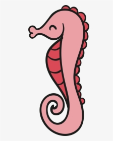 Clip Art Animation Drawing Design - Sea Horse Cartoon Moving, HD Png Download, Free Download
