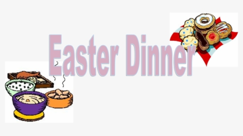 Easter Dinner Cartoon, HD Png Download, Free Download