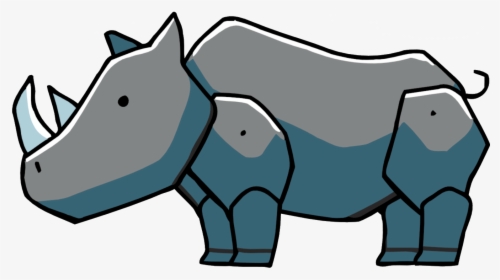Png Rhino Clipart , Png Download - Scribblenauts Unlimited Rhino, Transparent Png, Free Download