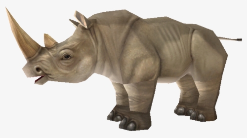 Download Zip Archive - Zoo Tycoon 2 Rhinoceros, HD Png Download, Free Download