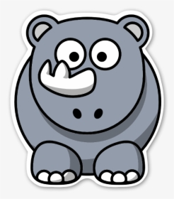 1850750531, Png V - Cartoon Rhino Clipart, Transparent Png, Free Download