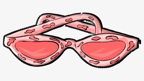 Girl Sunglasses Cartoon Transparent, HD Png Download, Free Download