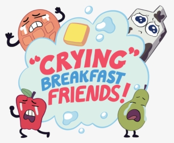 Steven Universe Crying Breakfast Friends, HD Png Download, Free Download