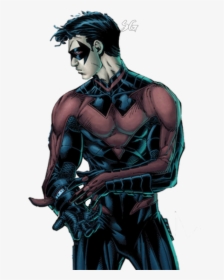 Nightwing Png Picture - Nightwing And Harley Quinn Fan Art, Transparent Png, Free Download