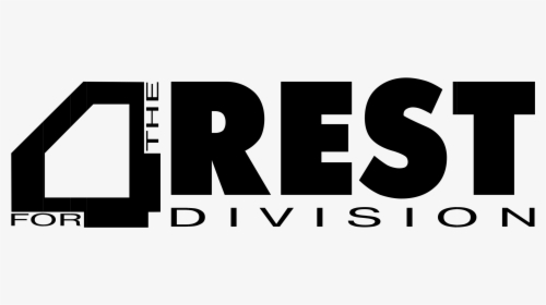 4 Rest For The Division Logo Png Transparent - Number Logo Design, Png Download, Free Download