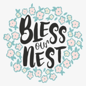 Bless This Family Word Art Overlays - Calligraphy, HD Png Download, Free Download