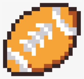 Bola De Futebol Americano Png Pixel Freetoedi - Pixel Art Donut, Transparent Png, Free Download