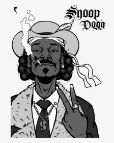 Snoop Dogg Png - Snoop Dogg Smoking Cartoon, Transparent Png, Free Download