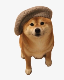 Shiba Inu Beret , Png Download - So You Re Just Gonna Scroll Past Without Saying Bonjour, Transparent Png, Free Download