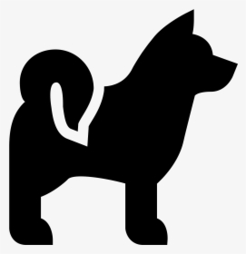 Transparent Lab Dog Clipart - Black Shiba Inu Clipart, HD Png Download, Free Download