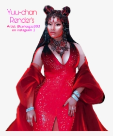 Nicki Minaj Render/png - Halloween Costume, Transparent Png, Free Download