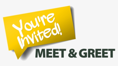 You Are Invited To A Meet And Greet - You Re Invited Meet And Greet, HD Png Download, Free Download