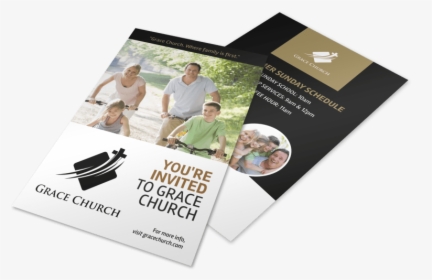 You Are Invited Church Flyer Template Preview - Shopping Mall Brochure Template, HD Png Download, Free Download