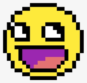 Smiley Face Emoji - Sans Face Pixel Art, HD Png Download, Free Download
