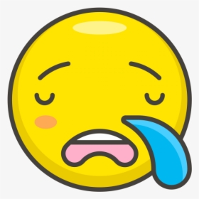 Sleepy Face Emoji Transparent Emoji Png Transparent - Emoji, Png Download, Free Download