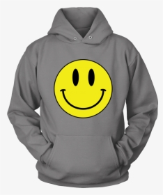 Big Smiley Face Emoji Unisex Hoodie - I D Rather Be Reading Hoodie, HD Png Download, Free Download