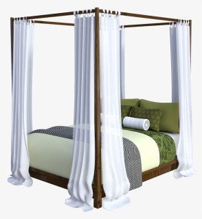 Canopy, Bed, Curtains, Covers, Fabric, Relax, Sleep - Canopy Bed, HD Png Download, Free Download