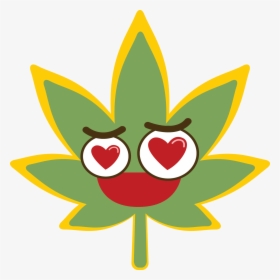 Potmoji Cannabis Emojis Messages Sticker-10, Hd Png - Cannabis, Transparent Png, Free Download