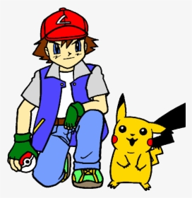 Pokemon Ash Coloring Pages, HD Png Download, Free Download
