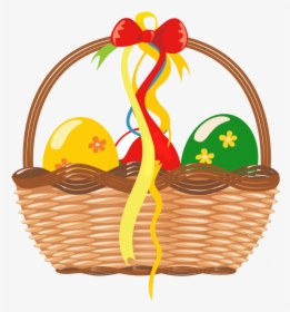 Cartoon Easter Basket Png - Cesta De Picnic Png, Transparent Png, Free Download