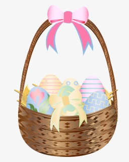 Graphic, Easter Basket, Easter Eggs, Easter, Basket - Cesta De Pascoa Png, Transparent Png, Free Download
