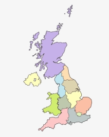 United Kingdom Nuts 1 - European Elections 2019 Uk Polls, HD Png Download, Free Download