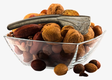 Mixed Nuts, Glass, Isolated, Cutout, Nutcracker Walnut - กระป๋อง ใส่ ถัว, HD Png Download, Free Download