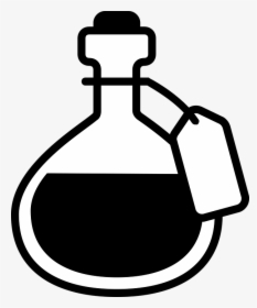 Brew, Potion, Alchemy, Magic, Seller, Dealer, Sale - Potion Black And White, HD Png Download, Free Download