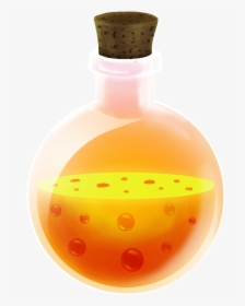 Potion Bottle Png - Glass Bottle, Transparent Png, Free Download