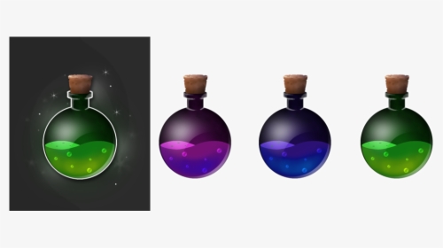 Transparent Potion Bottle Png - Potion Images With No Background, Png Download, Free Download