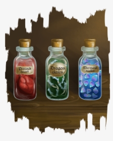 Potion Bottles Clip Art, HD Png Download, Free Download