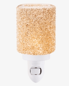 Glitter Silver Nightlight Mini Scentsy Warmer Incandescent - Lampshade, HD Png Download, Free Download