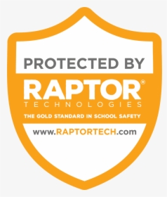 Protected By Raptor Technologies Badge - Label, HD Png Download, Free Download