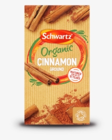 Schwartz Organic Organic Cinnamon Ground Product Shot - Schwartz Organic, HD Png Download, Free Download