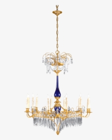 Russian Neoclassical Chandelier - Antique Russian Chandelier, HD Png Download, Free Download
