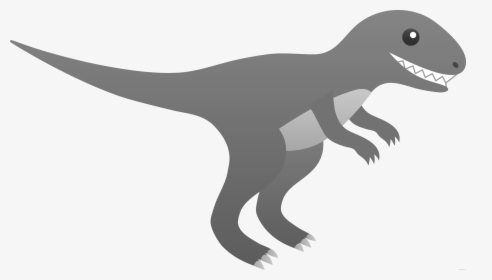 Footprints Clipart Raptor - T Rex Dinosaur Clipart, HD Png Download, Free Download
