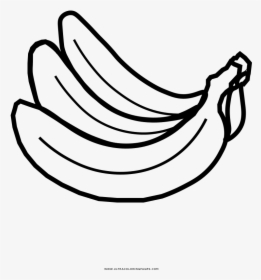 Transparent Bananas Clipart Black And White - Banana Black And White Png, Png Download, Free Download