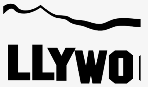 Clip Art Hollywood Sign Outline - Hollywood Sign White Background, HD Png Download, Free Download