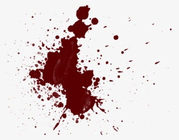 Blood Stain Png - Blood Splatter Image Photoshop, Transparent Png, Free Download
