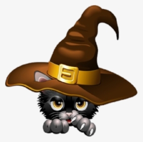 Halloween Black Cat Clipart - Cat Halloween Black Png, Transparent Png, Free Download